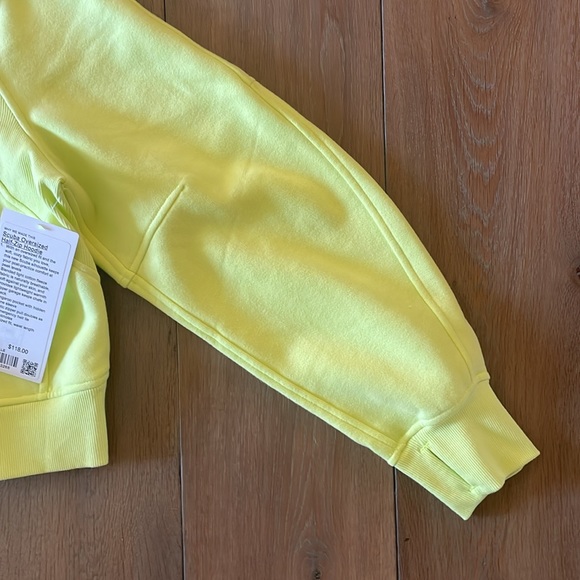 NWT Lululemon Scuba Oversized Half-Zip Hoodie- size XS/S - Picture 7 of 12